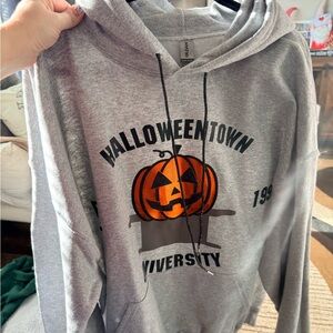 Gray Halloweentown University Hoodie